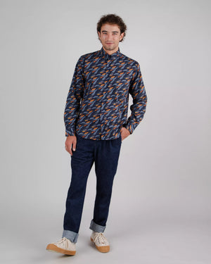 Ucon Palma Regular Shirt Navy