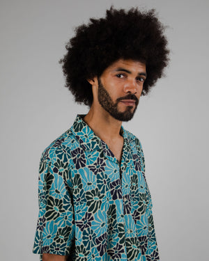 Spring Aloha Shirt Beige