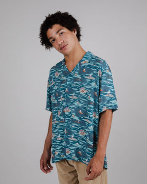 Peanuts Coast Aloha Shirt Ocean