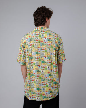 Peanuts Comic Aloha Shirt Sunshine