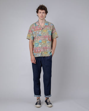 Where is Wally Fairground Aloha Cotton Shirt Multicolor