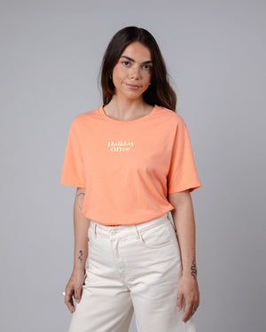 Holidays Oversize Tee Apricot