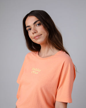 Holidays Oversize Tee Apricot