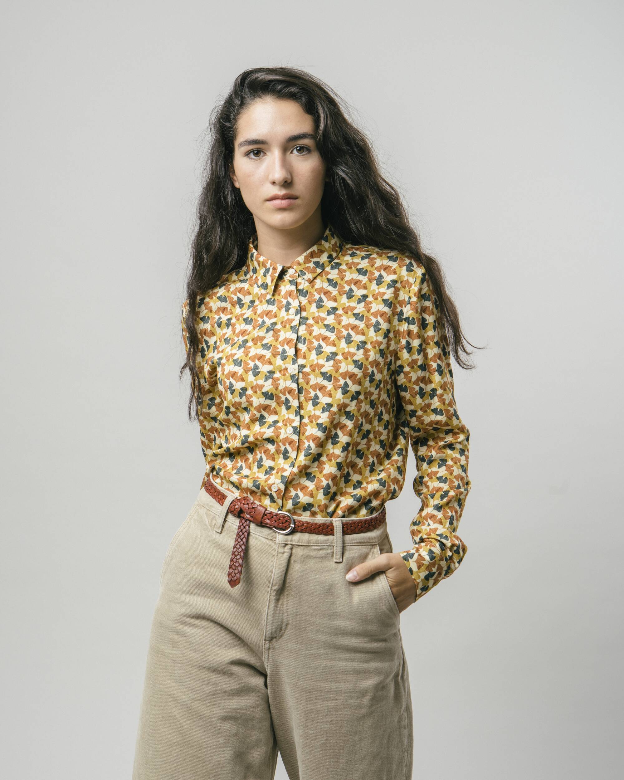 Ginkgo Printed Blouse